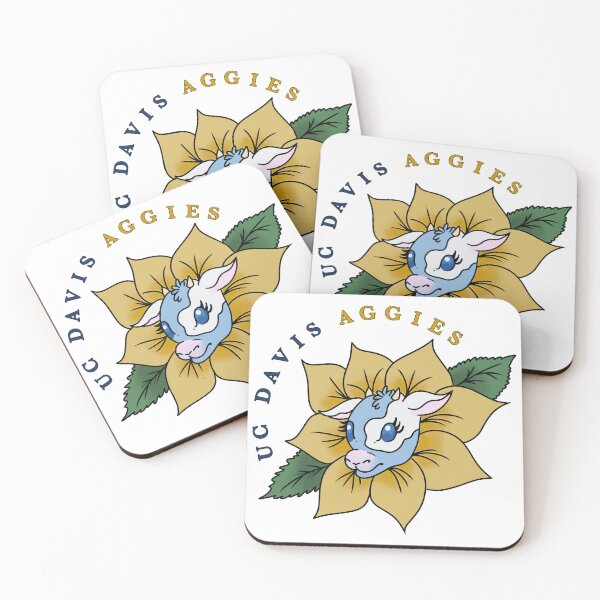Item preview, UCD Baby Blue Cow Flower designed and sold by UCDDesigns.