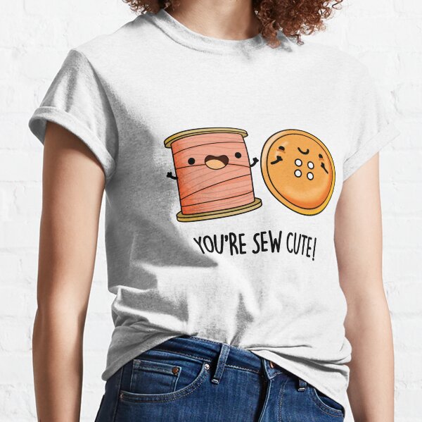 Item preview, You're Sew Cute Sewing Puns  designed and sold by punnybone.