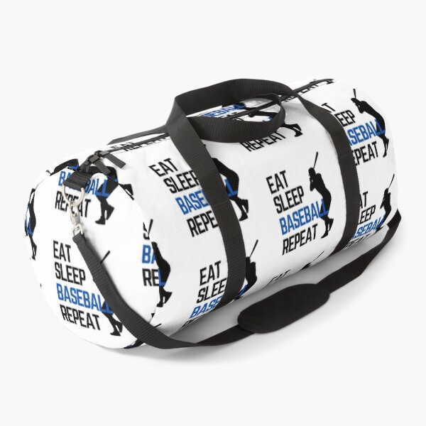 Item preview, Eat Sleep Baseball Repeat - Black Blue 4 designed and sold by GymWearDepot.