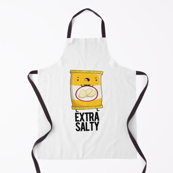 Item preview, Extra Salty Funny Salty Snack Puns designed and sold by punnybone.