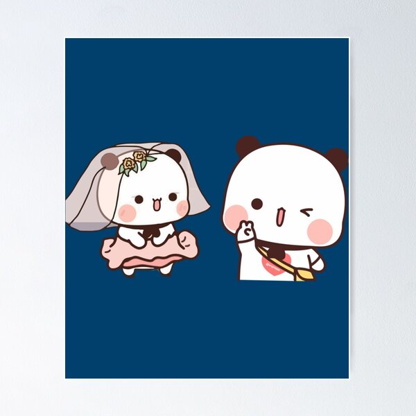 Item preview, Bear and Panda Bubu Dudu Balloon                              designed and sold by DeerQueerG.