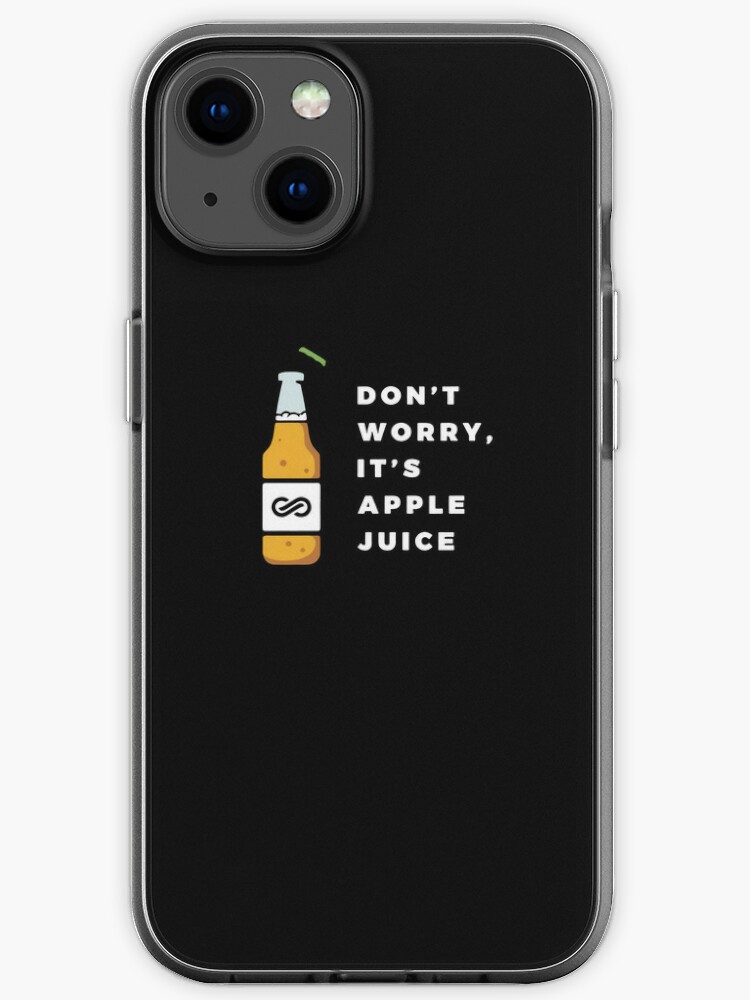 Izzzyzzz ROOMIEOFFICIAL DON T WORRY IT S APPLE JUICE iPhone Case