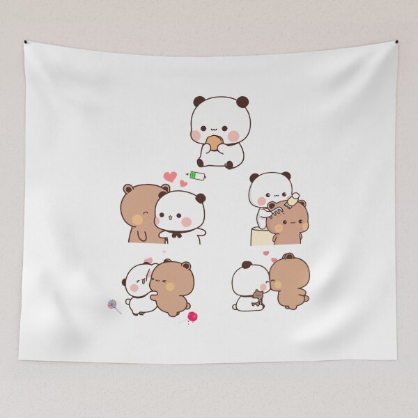 Item preview, Bear and Panda Bubu Dudu Balloon                              designed and sold by DeerQueerG.