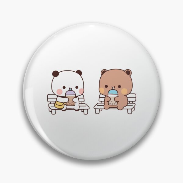 Aperçu de l'œuvre Ballon Bubu Dudu Ours et Panda créée et vendue par DeerQueerG.