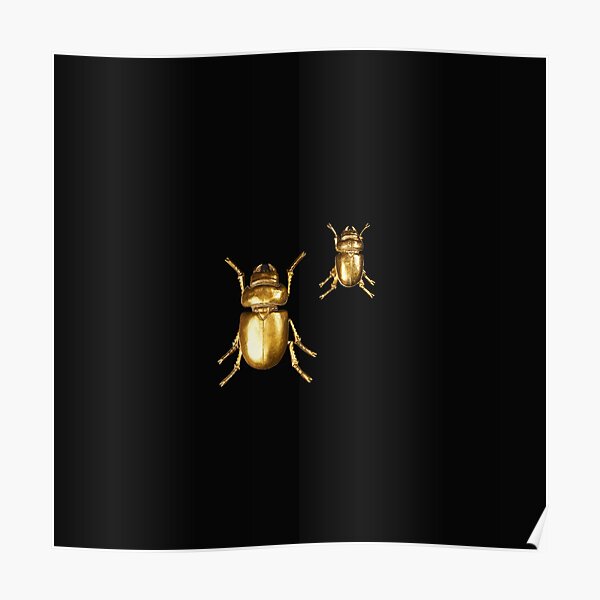 "Golden Scarab Beatle trending 3D" Poster for Sale by ShankART Redbubble