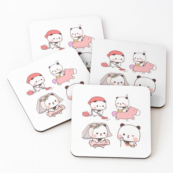 Item preview, Bear and Panda Bubu Dudu Balloon                              designed and sold by DeerQueerG.