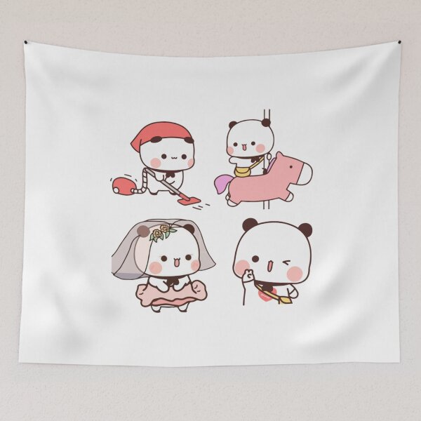Item preview, Bear and Panda Bubu Dudu Balloon                              designed and sold by DeerQueerG.