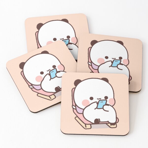 Item preview, Cute Lying Bubu Is Playing Smartphone designed and sold by gingersweet.