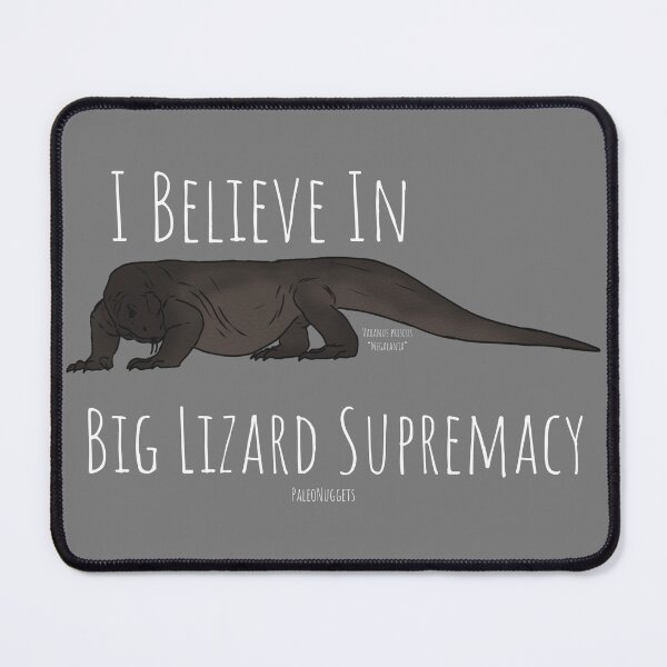 Item preview, Megalania “Big Lizard Supremacy” (Horizontal) designed and sold by The Creature Feature.