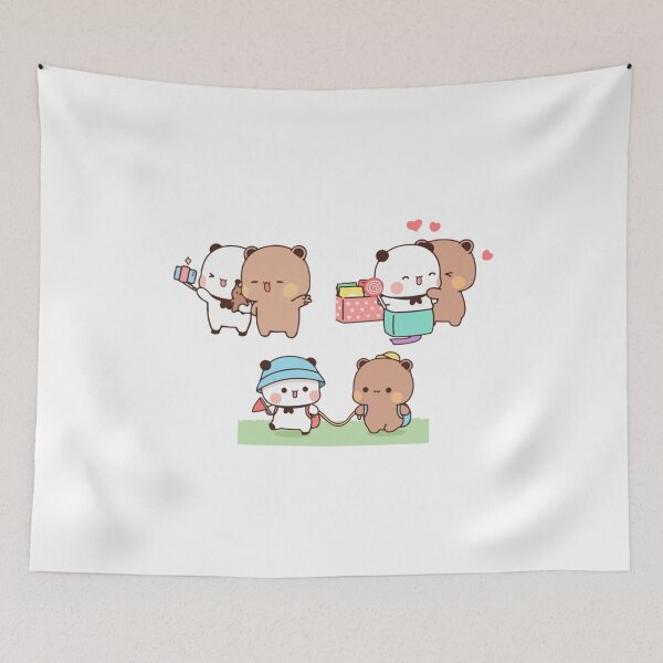 Item preview, Bear and Panda Bubu Dudu Balloon             designed and sold by DeerQueerG.