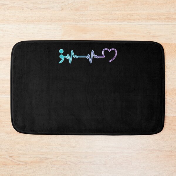 Artikelvorschau, Womens Mental Health Illness Heartbeat Suicide Prevention Tanktop mit V-Ausschnitt entworfen und verkauft von saurelmosert.