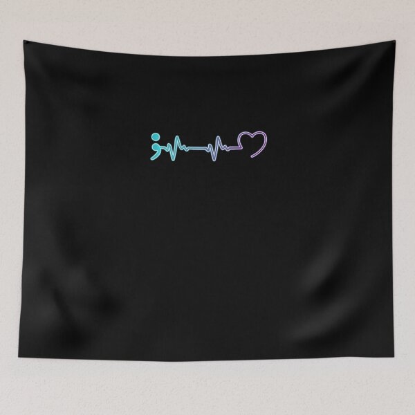 Item preview, Womens Mental Health Illness Heartbeat Suicide Prevention V Neck Tank Top designed and sold by saurelmosert.