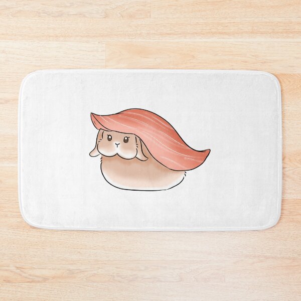 Item preview, Salmon Sushi Rabbit  designed and sold by bunniesmee.