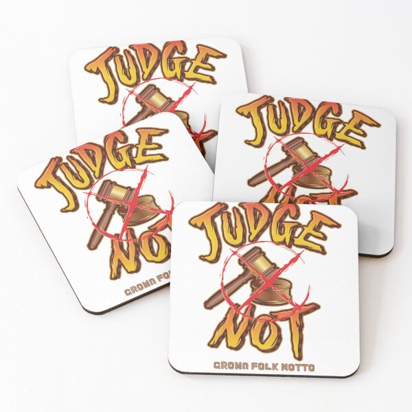 Item preview, Judge Not designed and sold by GrownFolkMotto.