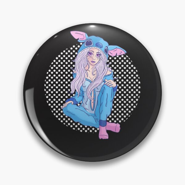 Item preview, Pretty Girl with an alien Onesie designed and sold by ercszur.