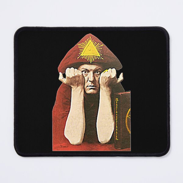 Item preview, Aleister Crowley  Vintage Occult Paganism Fan Art  designed and sold by whirrywacristeu.