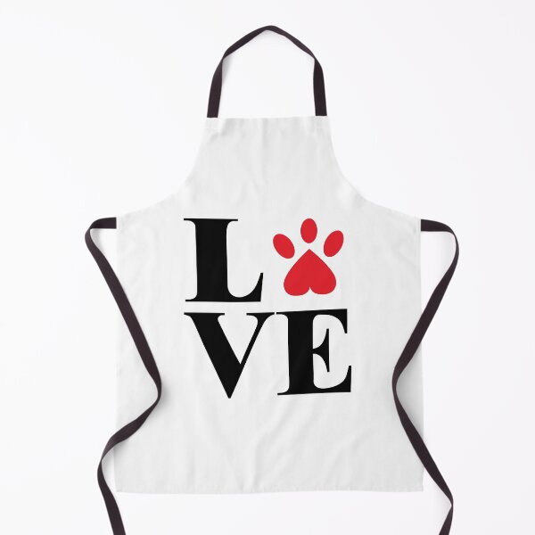 Item preview, Love with pet footprint. - funny saying vector. Great for scrapbooking, posters, textiles, gifts, T-shirts. designed and sold by paolboa.