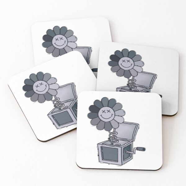 Item preview, J-Hope - Jack in the Box - Flower, Grey designed and sold by Pentadeka.