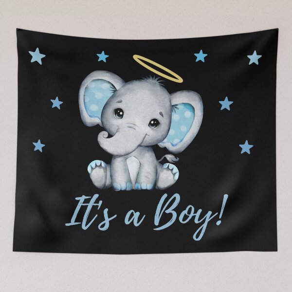Item preview, It's a Boy, Baby Elephant  designed and sold by JKDESIGNS61219.