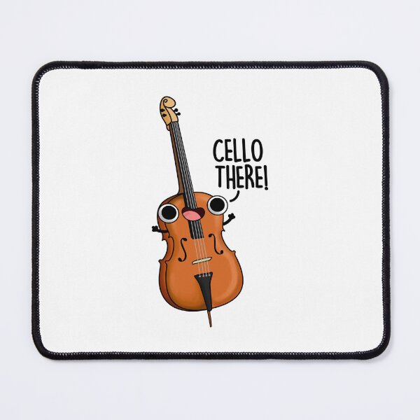 Item preview, Cello There Funny Music Puns  designed and sold by punnybone.