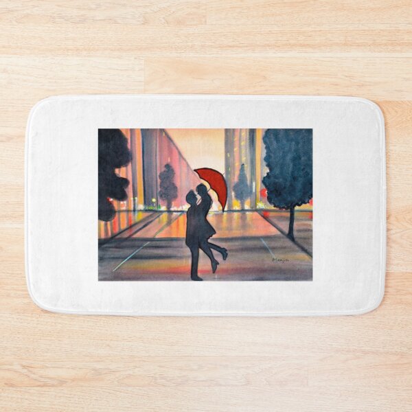Item preview, Romance in the city romantic painting gift art on sale  designed and sold by artbymanjiri.