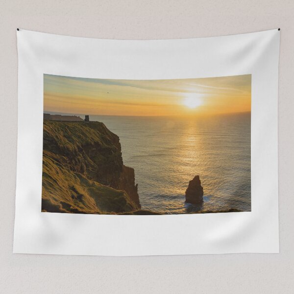 Item preview, cliffs of moher sunset ireland designed and sold by Nollaig Ó Mórdha  Up The Banner Photography.