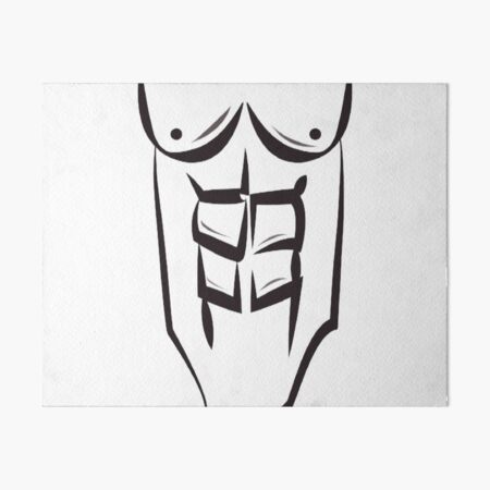 Fake Abs Wall Art for Sale
