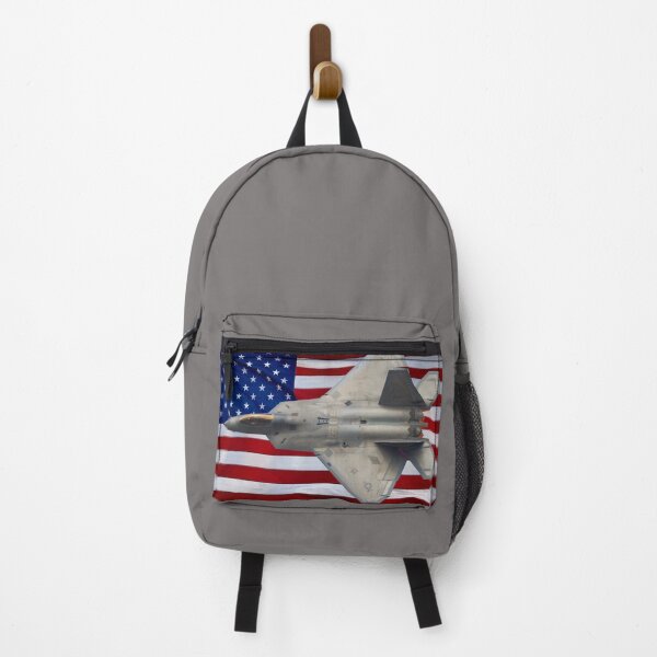 Item preview, F-22 Raptor with USA Flag designed and sold by boltjesdesign.