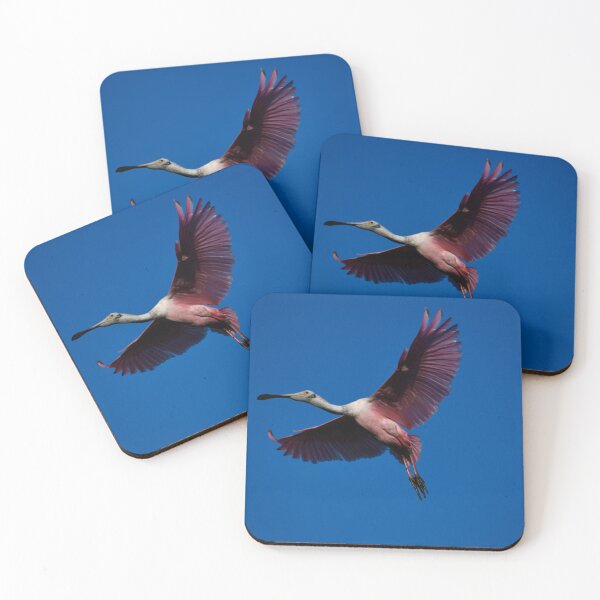 Item preview, Roseate Spoonbill in Flight designed and sold by richardbryce.