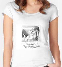 How long is forever? Women's Fitted Scoop T-Shirt