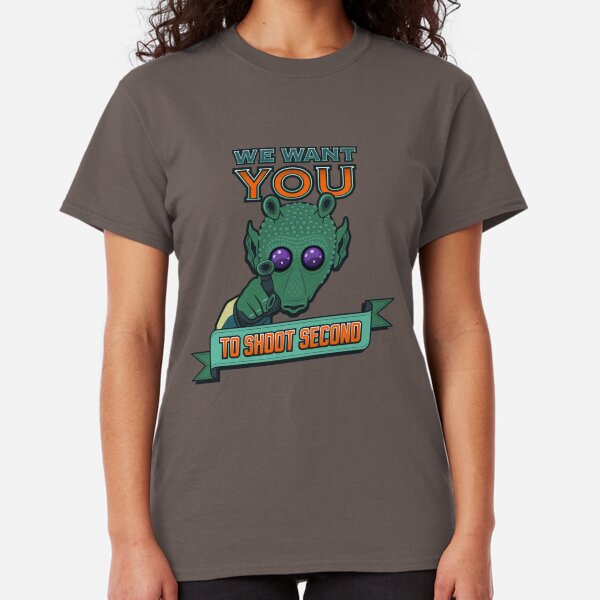 Greedo Wants You To Shoot Second Classic T-Shirt