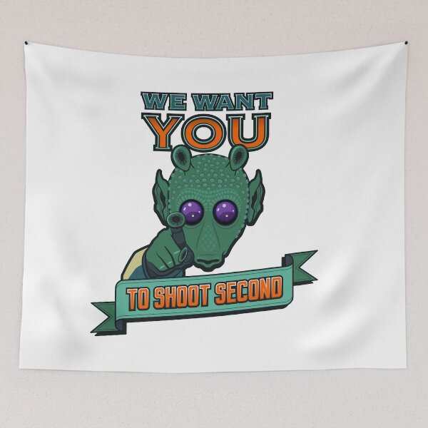 Item preview, Greedo Wants You To Shoot Second designed and sold by Quire.