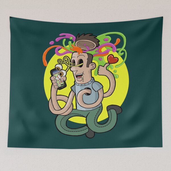 Item preview, Mobile Addict               designed and sold by RandolphNorris.