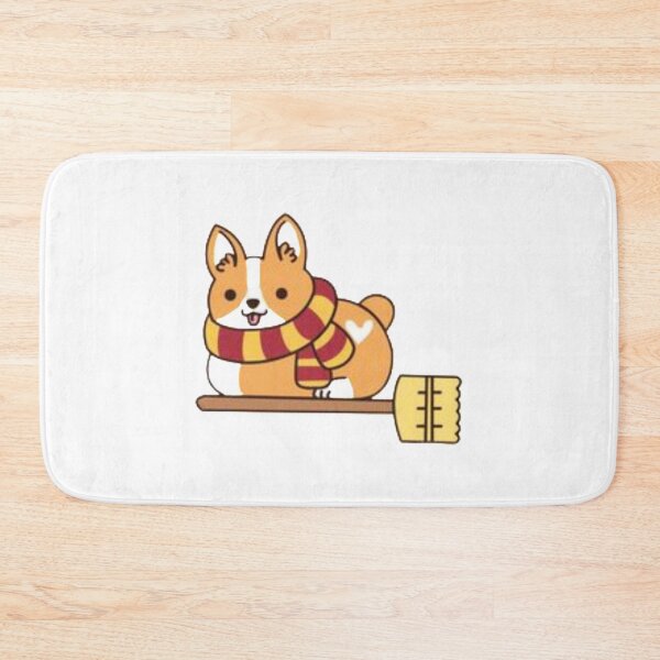 Item preview, Magic Dog on Broomstick   designed and sold by NYEssentialss.