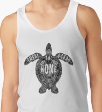 OCEAN OMEGA (MONOCHROME) Tank Top für Männer