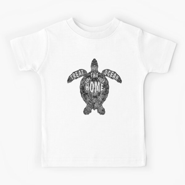 OCEAN OMEGA (MONOCHROME) Kids T-Shirt