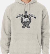 OCEAN OMEGA (MONOCHROME) Pullover Hoodie