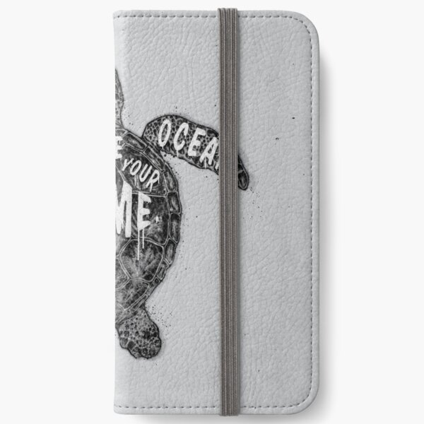 OCEAN OMEGA (MONOCHROME) iPhone Wallet