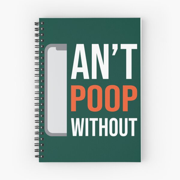 Item preview, Can_t Poop Without - Mobile Phone Addiction Premium  designed and sold by RandolphNorris.