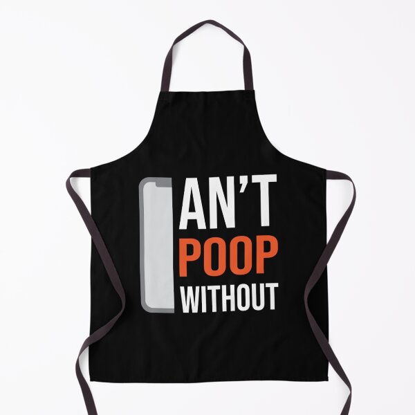 Item preview, Can_t Poop Without - Mobile Phone Addiction Premium designed and sold by RandolphNorris.