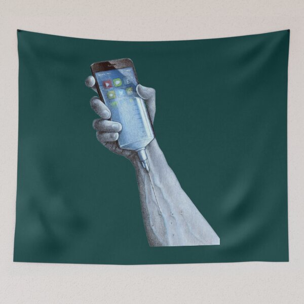 Item preview, mobile addiction         designed and sold by RandolphNorris.