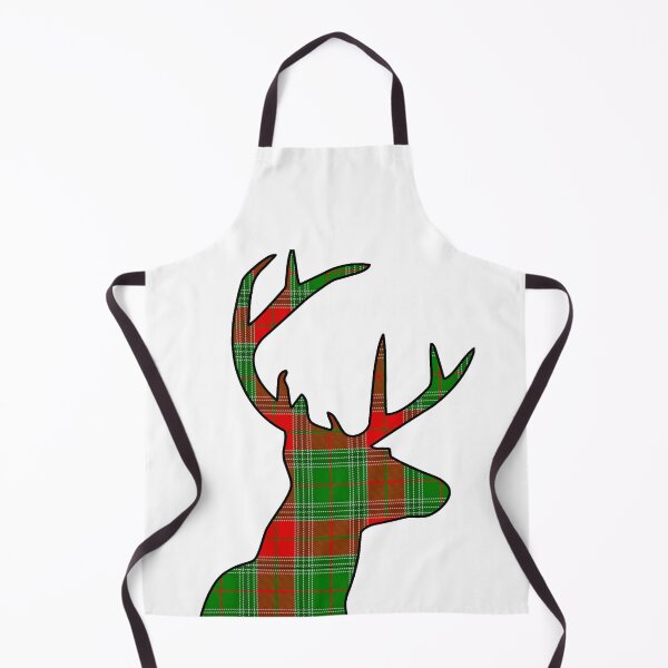 Item preview, Winter Red And Green Christmas Plaid Reindeer designed and sold by Tamas Das.