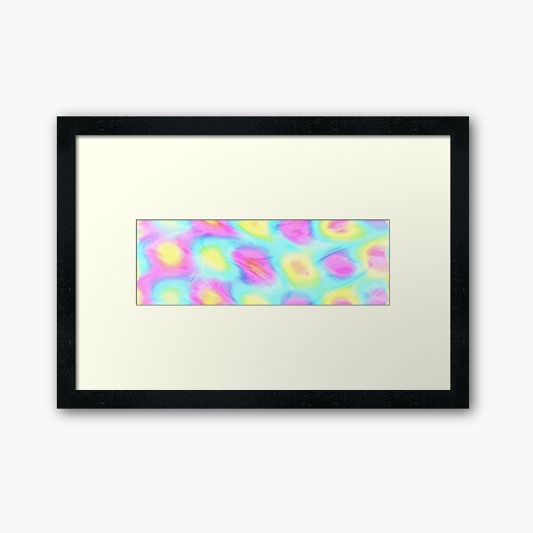 Flower fields I Framed Art Print