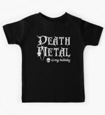 Death Metal is My Lullaby Baby Bodysuit Kids Tee