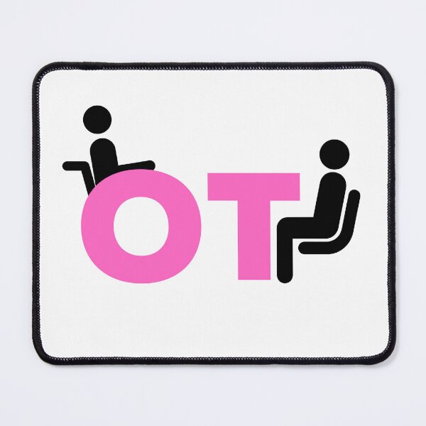 Item preview, Occupational Therapy graphic symbol (pink) designed and sold by wattle-ot.