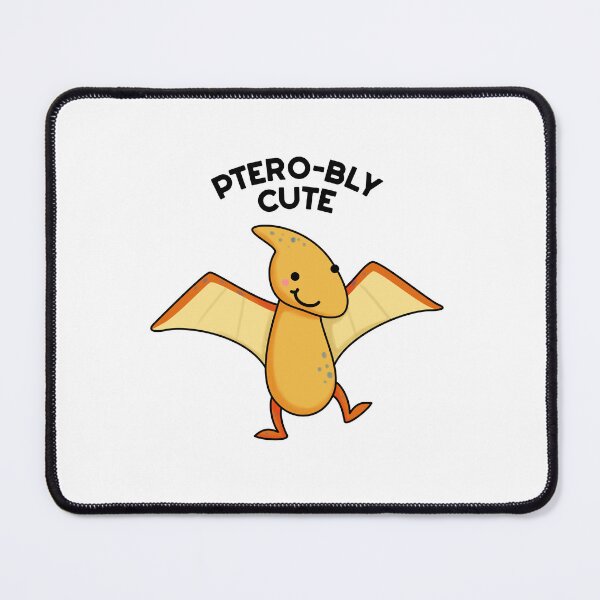 Item preview, Pterobly Cute Pterodactyl Funny Dinosaur Puns designed and sold by punnybone.