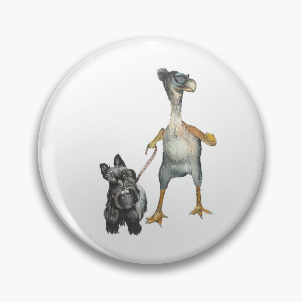 Item preview, Dodo girl walks her Terrier designed and sold by DodoGallery.