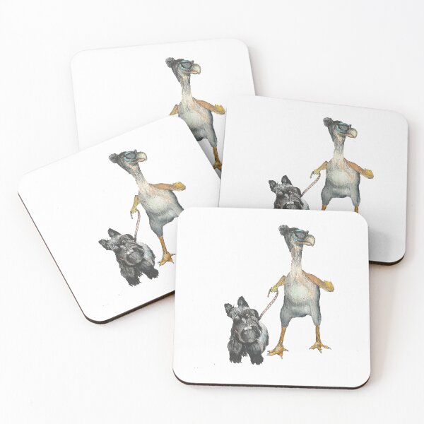 Item preview, Dodo girl walks her Terrier designed and sold by DodoGallery.