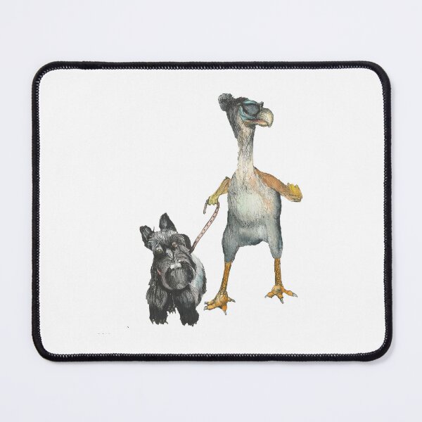 Item preview, Dodo girl walks her Terrier designed and sold by DodoGallery.