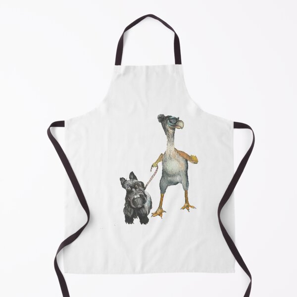 Item preview, Dodo girl walks her Terrier designed and sold by DodoGallery.